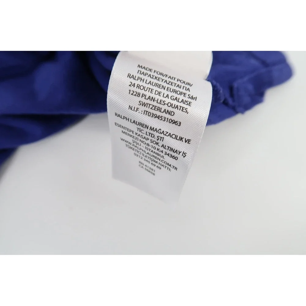 Ralph Lauren Polo Shirt Toddler 24M Blue LA Dodgers MLB Embroidered Short Sleeve